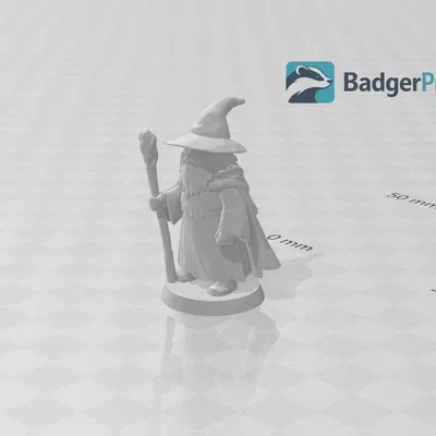 Mô hình pháp sư Wizard RPG ấn tượng cho game Tabletop