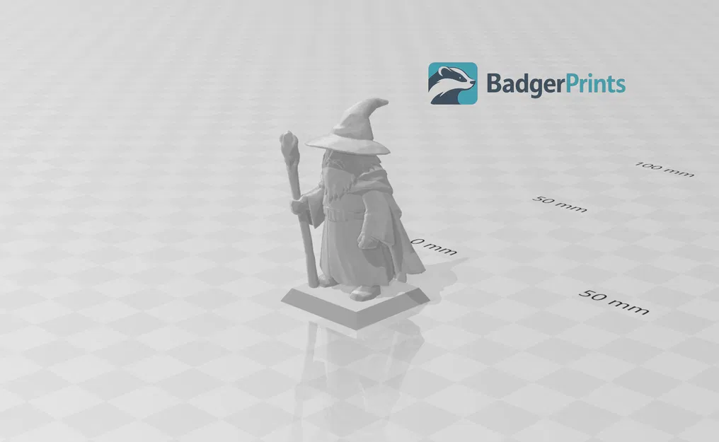 Mô hình pháp sư Wizard RPG ấn tượng cho game Tabletop - Image 2