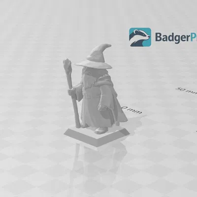 Mô hình pháp sư Wizard RPG ấn tượng cho game Tabletop