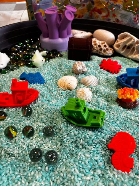 Đồ chơi cảm giác - Bộ mô hình sinh vật biển - Image 5