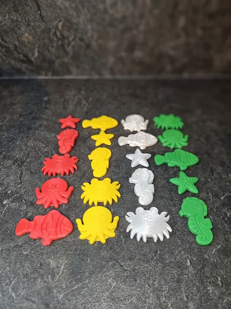 Đồ chơi cảm giác - Bộ mô hình sinh vật biển - Image 6