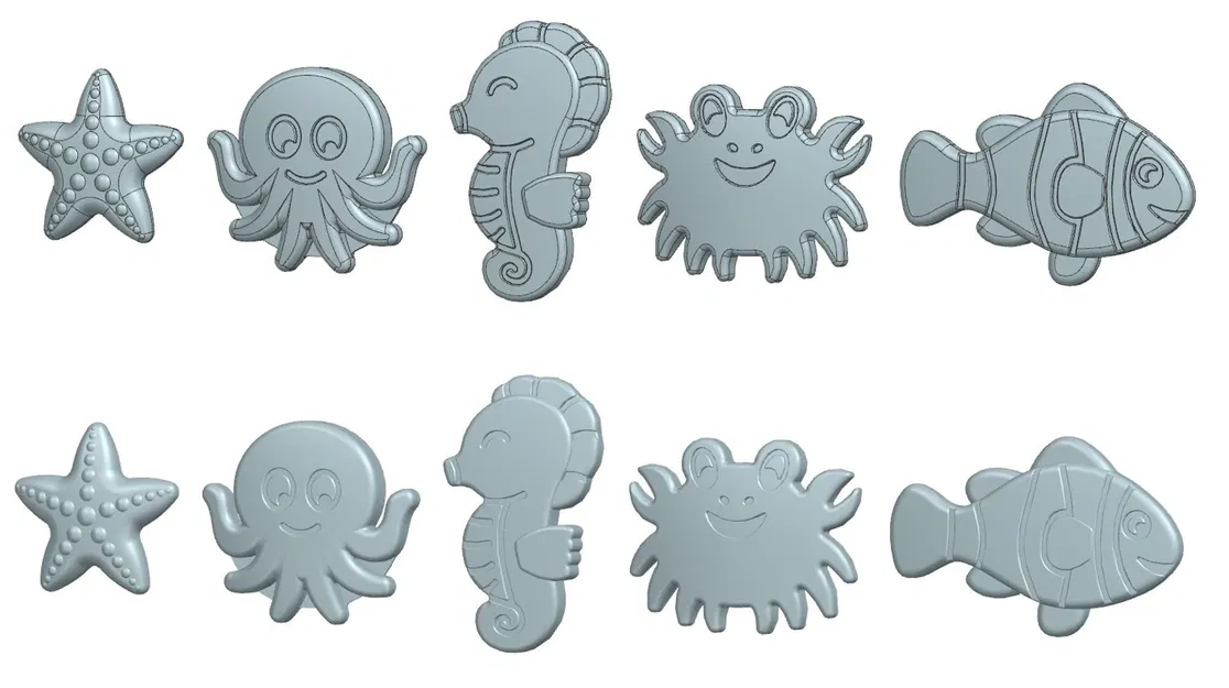 Đồ chơi cảm giác - Bộ mô hình sinh vật biển - Image 7