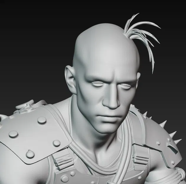 Mô hình chiến binh Mad Max Warrior 15 in 3D phong cách tận thế - Image 4