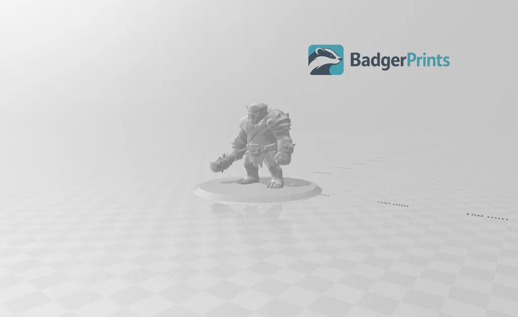 Mô hình Ogre chiến binh in 3D cho game RPG cực ấn tượng - Image 1