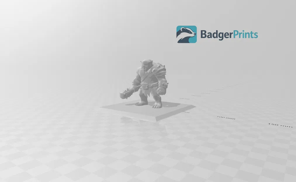 Mô hình Ogre chiến binh in 3D cho game RPG cực ấn tượng - Image 2