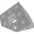 Mô hình Menger Sponge bậc 4 - Thumbnail 1