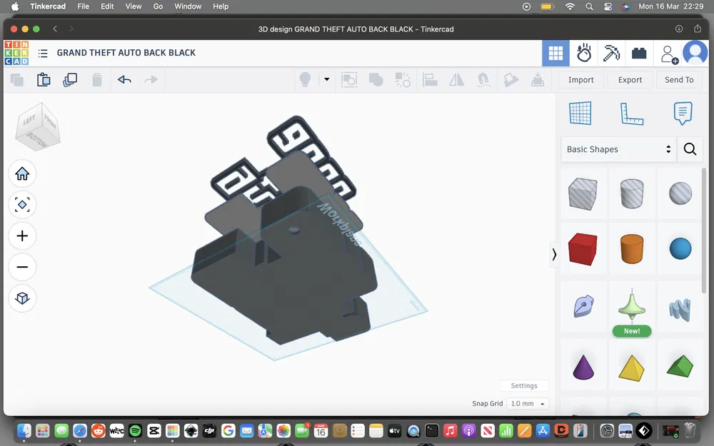 Mô hình hộp đèn trang trí Grand Theft Auto (GTA) in 3D chất lượng - Image 4
