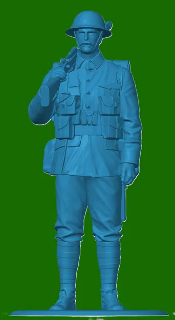 Mô hình lính bộ binh Anh thời Thế chiến thứ nhất in 3D - Image 1
