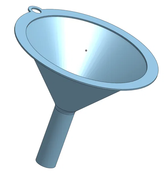 Mẫu Phễu Nhựa Cỡ Trung 6 Inch Tùy Chỉnh Tiện Lợi Cho Mọi Gia Đình - Image 1