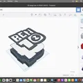 Mô hình hộp đèn Ben 10 trang trí (Ben 10 Logo Lightbox) 3D Printing - Thumbnail 4