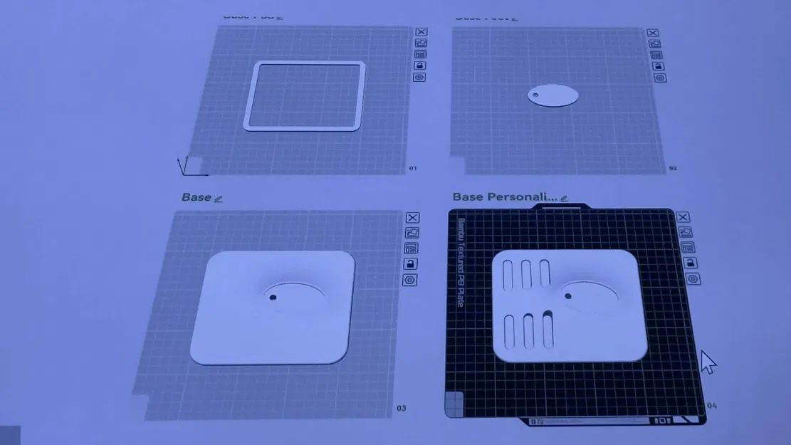 Chân đế để bàn tối ưu cho loa KEF LSX và LSXII (In 3D) - Image 1