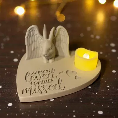 Tượng đài tưởng niệm chú thỏ thiên thần - Luôn yêu thương, mãi nhớ mong