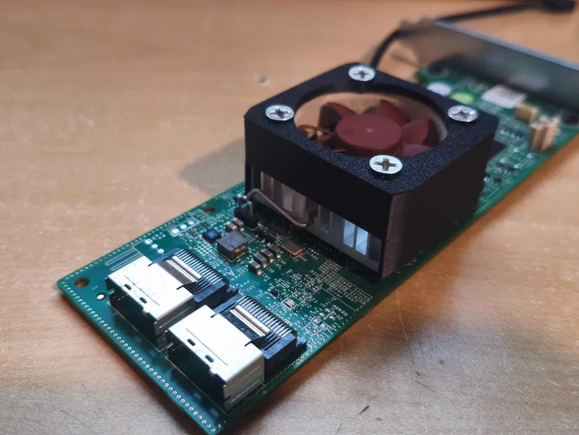 Giá đỡ quạt tản nhiệt 40mm cho card Dell PERC H310 hiệu quả - Image 1