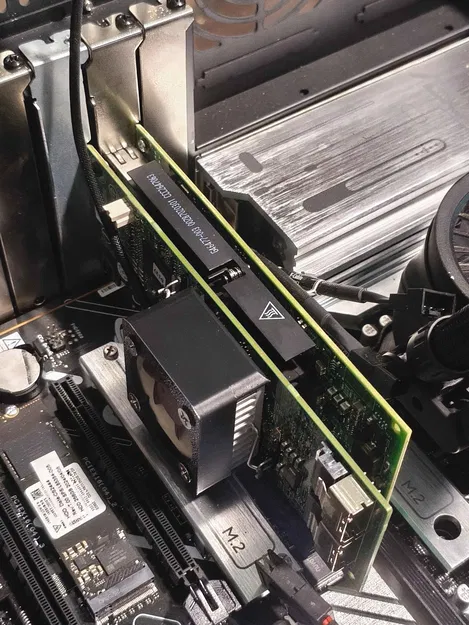 Giá đỡ quạt tản nhiệt 40mm cho card Dell PERC H310 hiệu quả - Image 2