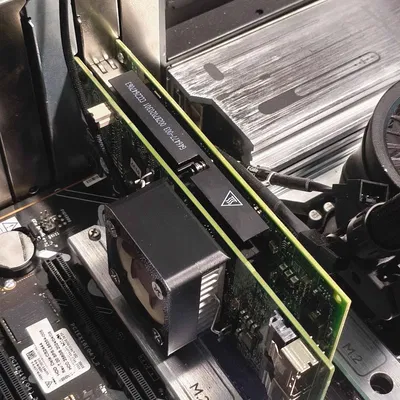 Giá đỡ quạt tản nhiệt 40mm cho card Dell PERC H310 hiệu quả