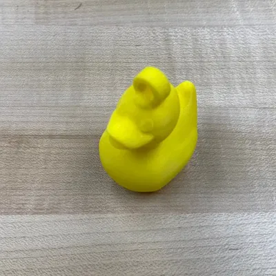 Móc khóa gọt bút chì hình chú vịt