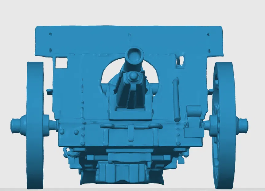 Mô hình pháo 18-Pounder quân đội Anh thời Thế chiến I (WW1) - Image 2