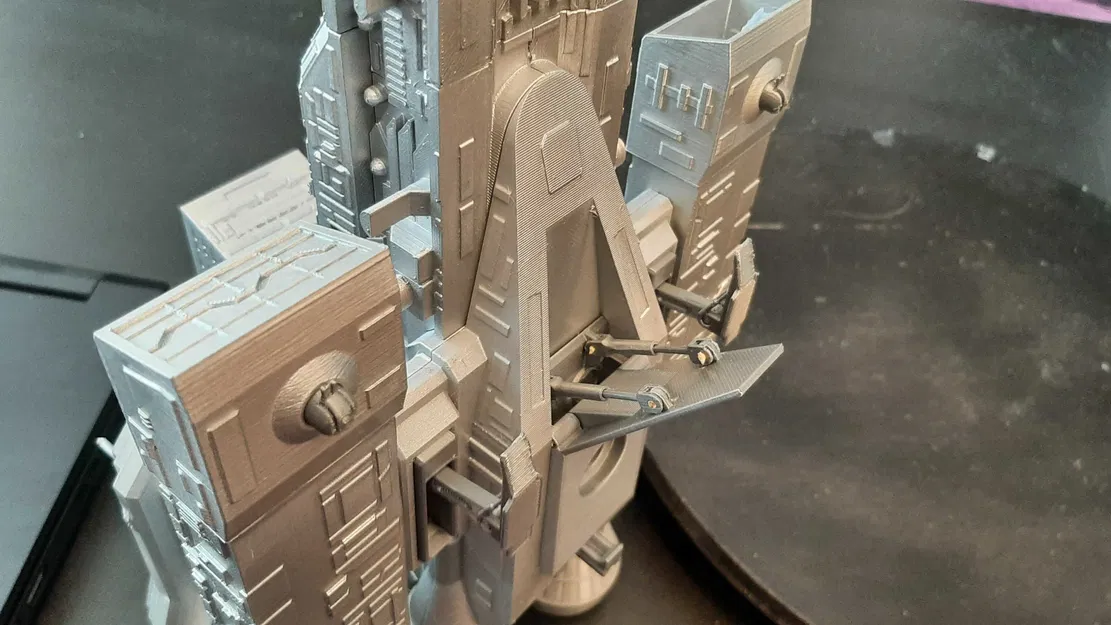 X-303 Prometheus MKII - Mô hình tàu vũ trụ Stargate nâng cấp - Image 9