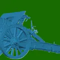 Mô hình pháo Howitzer 9.2-inch Anh Thế chiến I (WW1) in 3D - Thumbnail 1