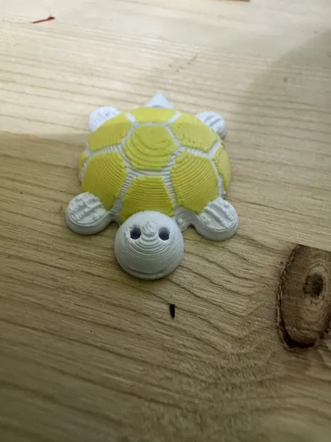 Móc khóa hình rùa (Turtle Key Chain) - Mẫu in 3D đáng yêu - Image 1
