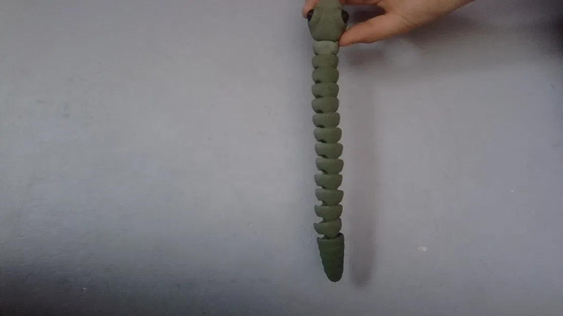 Mô hình rắn Fidget Snake cử động linh hoạt - Đồ chơi in 3D giải trí - Image 2