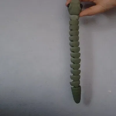 Mô hình rắn Fidget Snake cử động linh hoạt - Đồ chơi in 3D giải trí