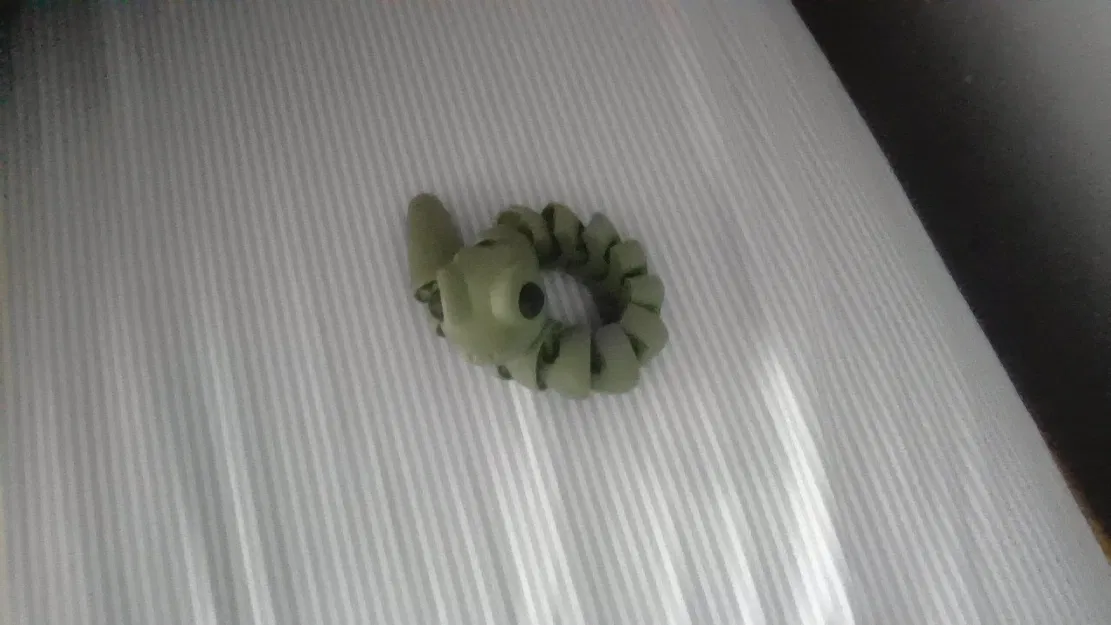 Mô hình rắn Fidget Snake cử động linh hoạt - Đồ chơi in 3D giải trí - Image 3