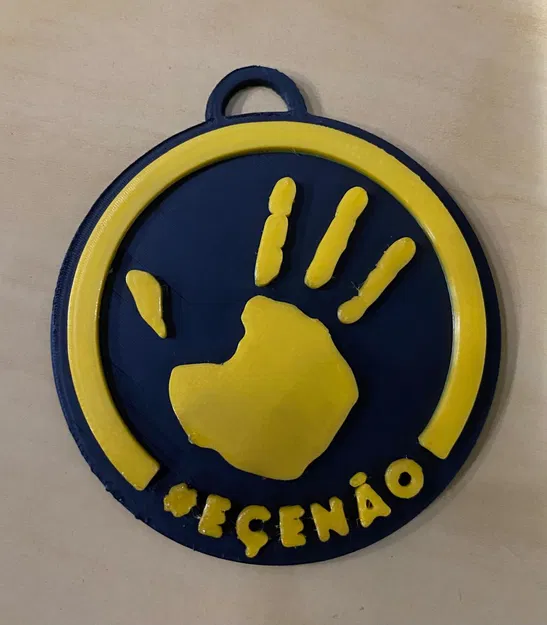 Móc khóa in 3D độc đáo với biểu tượng #eçenão đầy cá tính - Image 1