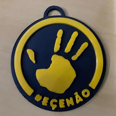 Móc khóa in 3D độc đáo với biểu tượng #eçenão đầy cá tính