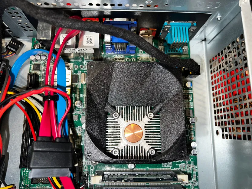 Bộ chuyển đổi quạt 80mm sang 40mm cho CPU nhúng - Image 1