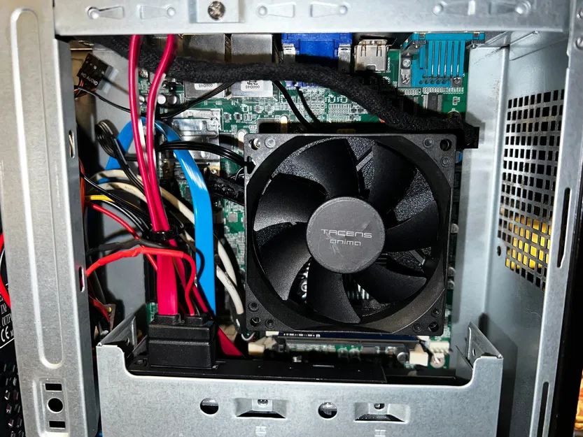 Bộ chuyển đổi quạt 80mm sang 40mm cho CPU nhúng - Image 2