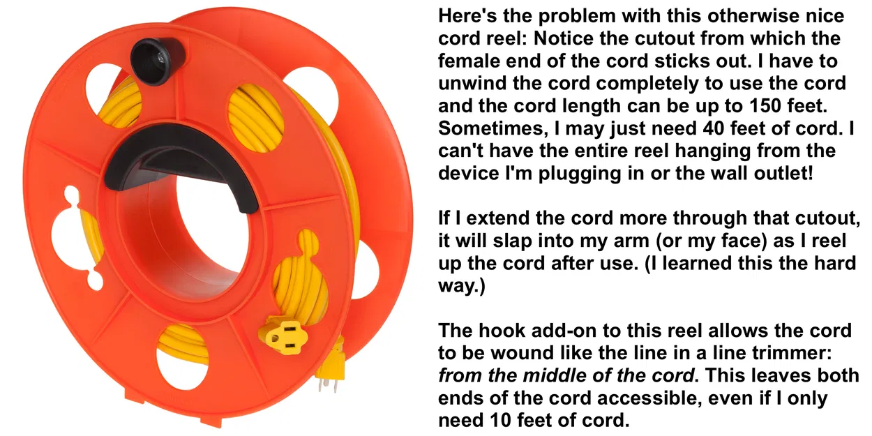 Móc treo dây cho rulo cuộn dây Bayco KW-130 - Image 1