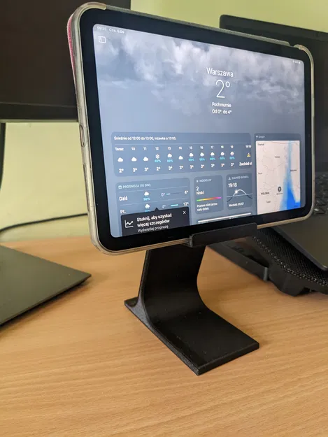 Chân đế để bàn cho iPad Mini 6 - Thiết kế gọn gàng, dùng được ốp lưng - Image 1