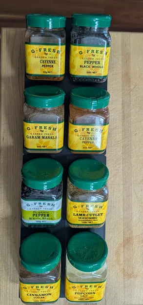 Khay gia vị Gridfinity cho ngăn kéo - thêm 2 phiên bản mới - Image 3