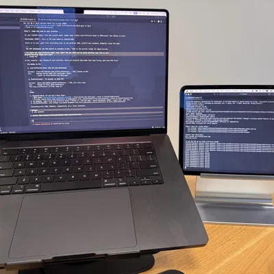 iPad Lift Stand – Giá đỡ nâng iPad làm màn hình phụ cho MacBook