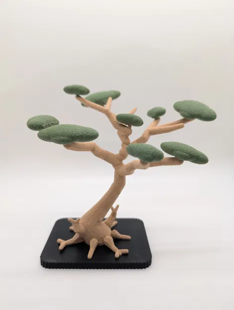 Cây Bonsai Nam Châm Để Bàn - Tán Lá Tháo Lắp Linh Hoạt - Image 1