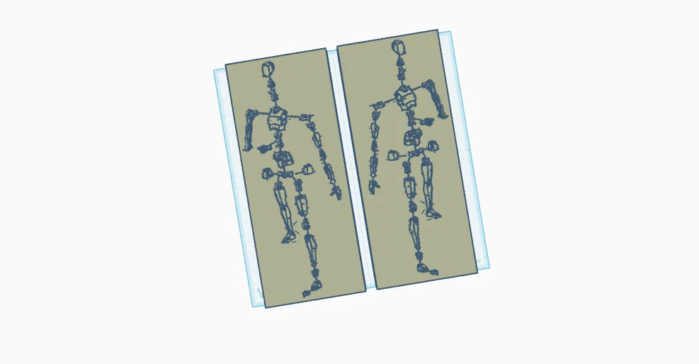 Khuôn dập hình nhân vật Carbon 13 cho đất nặn - Dụng cụ in 3D sáng tạo - Image 1