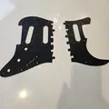 Tấm bảo vệ mặt đàn Stratocaster (Pickguard) ghép hình 3D độc đáo - Thumbnail 2
