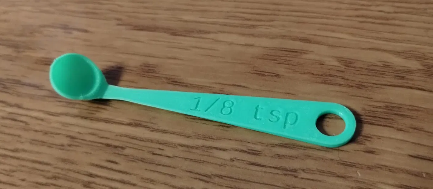 Bộ Muỗng Đong Thiết Kế Riêng Cho In 3D - Image 1