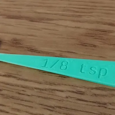 Bộ Muỗng Đong Thiết Kế Riêng Cho In 3D