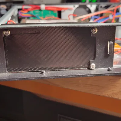 Tấm che cổng nguồn Flex PSU 1U - Phụ kiện in 3D cho Rackmount