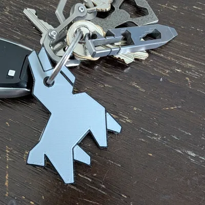 Móc khóa hình Lama (Hỗ trợ AMS, IDEX, Multibody Part)