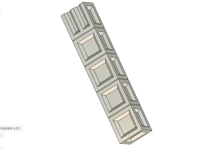 Hộp đựng Mezuzah dạng khối (Cubic Mezuzah Case) in 3D tinh tế - Image 1