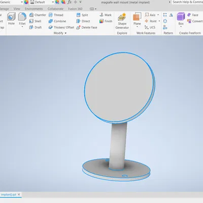 Giá treo tường MagSafe thiết kế tối giản cho điện thoại