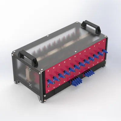 Khung Rack Cluster Raspberry Pi 19 inch - Thiết kế chuyên nghiệp