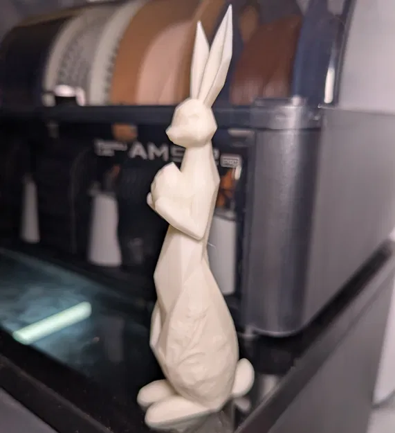 Mô hình chú thỏ Phục sinh hình học (Geometric Easter Bunny) trang trí - Image 2