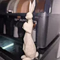 Mô hình chú thỏ Phục sinh hình học (Geometric Easter Bunny) trang trí - Thumbnail 2