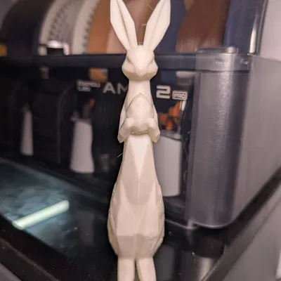 Mô hình chú thỏ Phục sinh hình học (Geometric Easter Bunny) trang trí