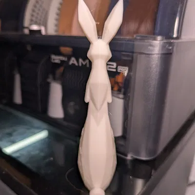 Mô hình chú thỏ Phục sinh hình học (Geometric Easter Bunny) trang trí