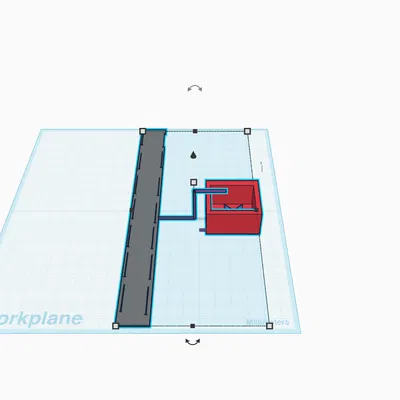 Mô hình 3D dự án tái chế vật liệu mặt đường (Road Recycling)
